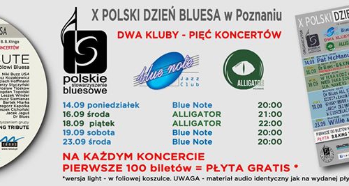 POLSKI DZIEŃ BLUESA - POZNAŃ 2015