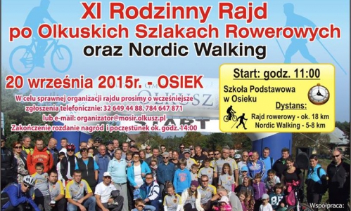 XI Rodzinny Rajd po Olkuskich Szlakach Rowerowych