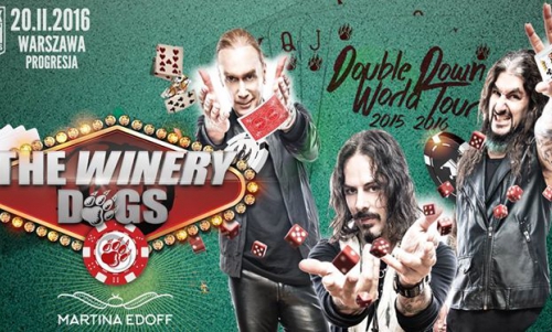 WYPRZEDANY: THE WINERY DOGS / 20 II / "Progresja" WWA