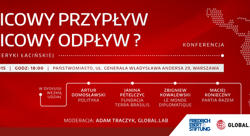 [Debata] Lewicowy przypływ - lewicowy odpływ? Lekcje z Ameryki Łacińskiej