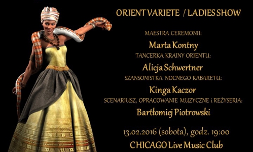 Spektakl muzyczny KRÓLOWA NOCY ORIENTU / Teatr VIS a VIS