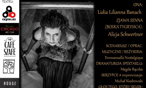 premiera spektaklu "Niepokój" / BELLE EROTIQUE VARIETE