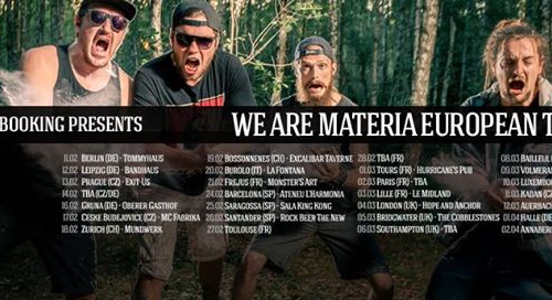 *** MATERIA (POL/Szczecinek) european tour + SUN WAS TURNED OFF (CZE/Jirkov) *** POHODA KADAŇ ***