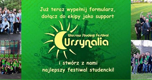 Support Ursynalia 2016 - Spotkanie Organizacyjne Wolontariuszy