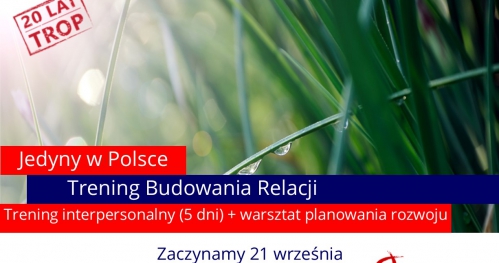 Trening Budowania Relacji w Grupie TROP