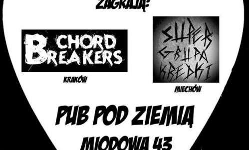 Rock Covers Night! - Chord Breakers + Super Grupa Kredki