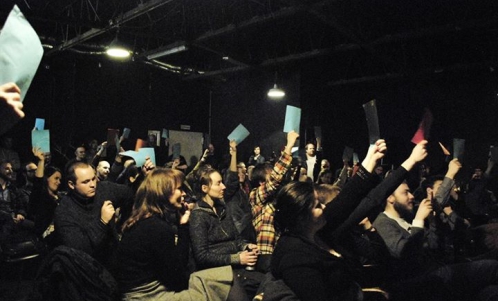 Tupot Poetycki #4 / SLAM + instalacja słowno-muzyczna "BILL" (Kujawa/Gołda/Zieliński/Jędrzejczak)