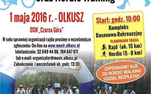 XII Rodzinny Rajd po Olkuskich Szlakach Rowerowych oraz Nordic Walking