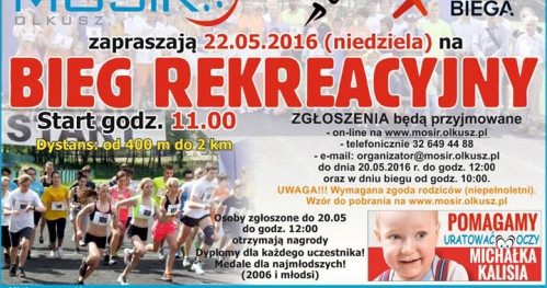 Bieg Rekreacyjny w ramach ogólnopolskiej akcji "Polska Biega"