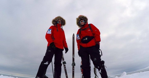 Dwie matki na Spitsbergenie