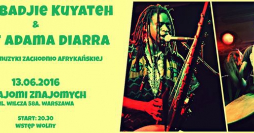 Buba Badjie Kuyateh & Petit Adama Diarra - koncert muzyki zachodnio afrykańskiej