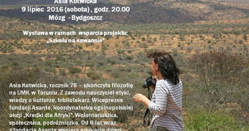 Listy z sawanny - wystawa fotografii Asia Kotwicka
