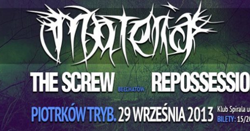 MATERIA W PIOTRKOWIE TRYB.! + THE SCREW + REPOSSESSION