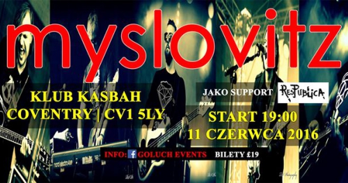 Myslovitz w Coventry