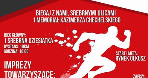 I Bieg Uliczny Srebrna Dziesiątka - Olkusz 17.09.2016