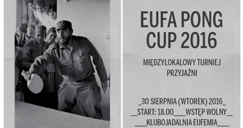 EUFA PONG CUP 2016 - Międzylokalowy Turniej Przyjaźni