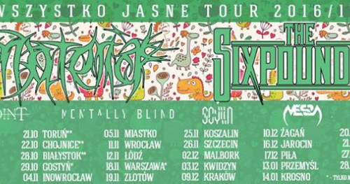 Materia /The Sixpounder + Scylla, Fleshcold - Inowrocław/Bar PRL