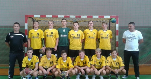 Mecz juniorów młodszych piłka ręczna