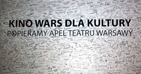 Protest Teatru WARSawy