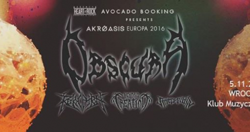 Obscura, Revocation, Beyond Creation & Rivers of Nihil