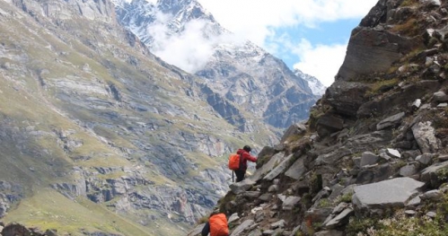 Pin-Parvati PASS (5300m.npm) - zdjęcia z Himalajów