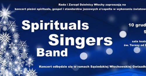 Mikołajkowy koncert Spirituals Singers Band!