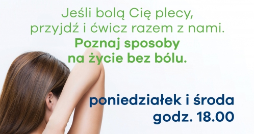 Zajęcia Zdrowy Kręgosłup w Gdańsku - pierwsze wejście gratis!