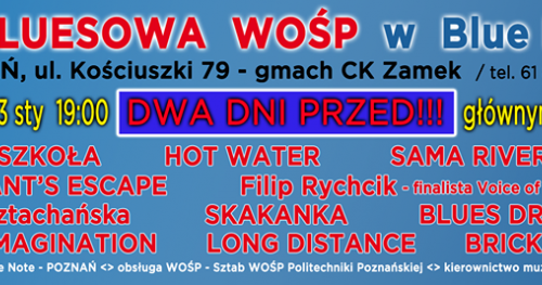 IV Bluesowa WOŚP w Blue Note - Poznań