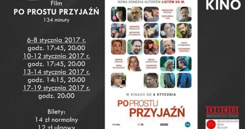Po prostu przyjaźń - w kinie Morskie Oko *premiera*
