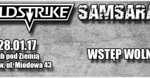 Koncert Wildstrike + Samsara 11 w Pubie Pod Ziemią!