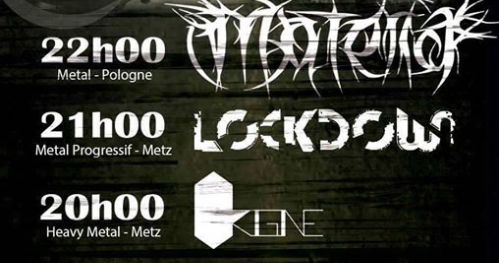 Materia (Metal from Pologne) + Lockdown & Origine