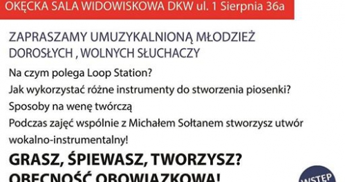 Warsztaty muzyczne z Michałem Sołtanem