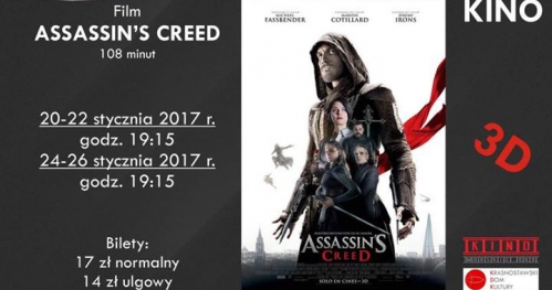 Assassin's Creed - w kinie Morskie Oko