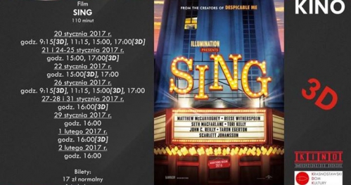 SING - w kinie Morskie Oko