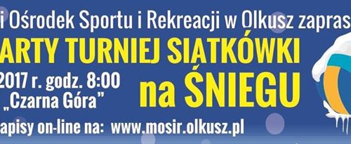 Otwarty Turniej Siatkówki na Śniegu