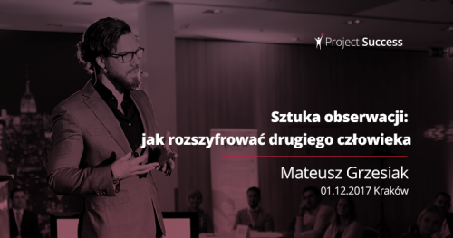 Sztuka obserwacji - Mateusz Grzesiak