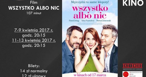Wszystko albo nic - w kinie Morskie Oko