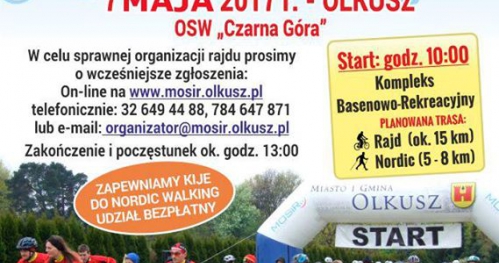XIV Rodzinny Rajd po Olkuskich Szlakach Rowerowych i Nordic Walk