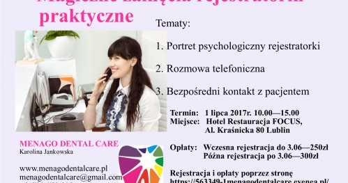 Magiczne zaklęcia rejestratorki - praktyczne warsztaty