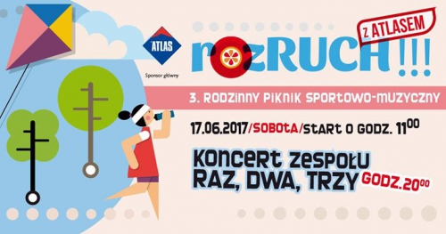 Piknik sportowy SNG i koncert Raz Dwa Trzy