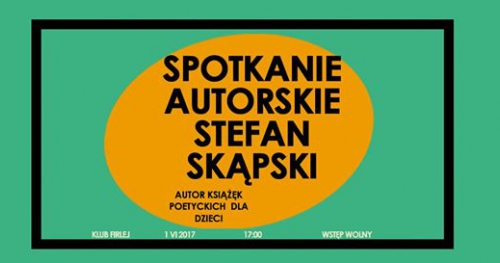 Spotkanie autorskie ze Stefanem Skąpskim