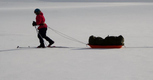 Zimowy trawers Islandii