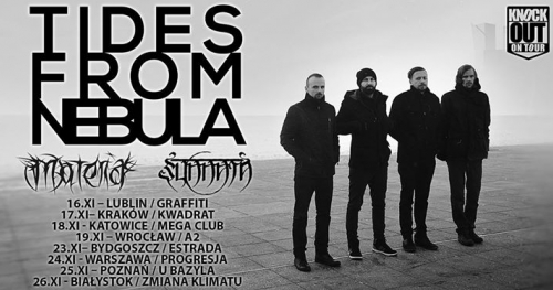 Tides From Nebula + Materia, Sunnata / 26 XI / Białystok