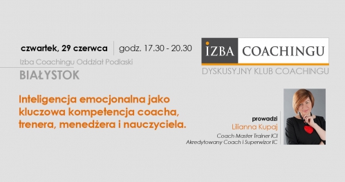 Inteligencja emocjonalna jako kluczowa kompetencja coacha, trenera, menedżera i nauczyciela