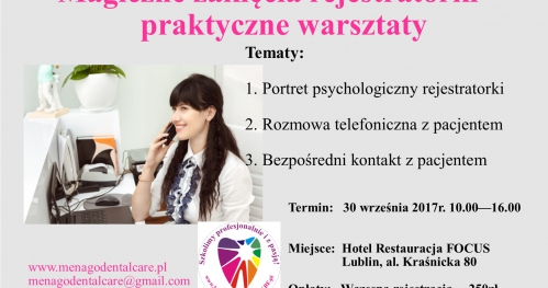 Magiczne zaklęcia rejestratorki - praktyczne warsztaty