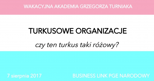 Wakacyjna Akademia Grzegorza Turniaka - Turkusowe Organizacje