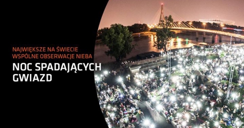 Noc spadających gwiazd w Niebie Kopernika