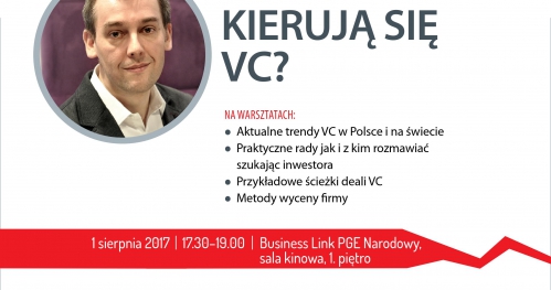 BUSINESS TRAINING: Czym kierują się VC?