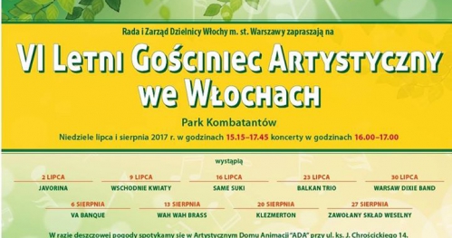 Letni Gościniec Artystyczny we Włochach