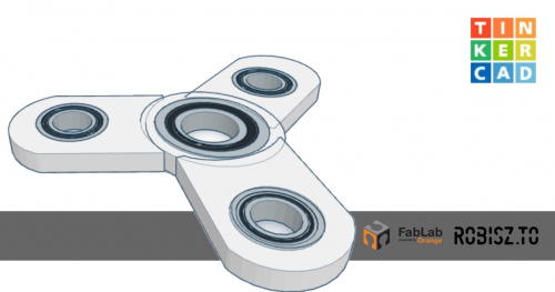 Modelujemy i Drukujemy 3D - fidget spinner